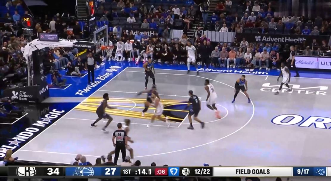 Отличное выступление! Портер набрал 15 очков, 6 подборов и 7 передач при 6 из 12 бросков за тайм.